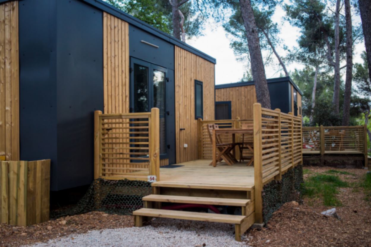 Bungalow 2 chambres 25m² climatisé